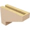 Ekena Millwork 3"W x 9"D x 6"H Classic Clemmons Rough Cedar Woodgrain TimberThane Corbel, Primed Tan CORUR03X09X06CLERCPR - alternate 5